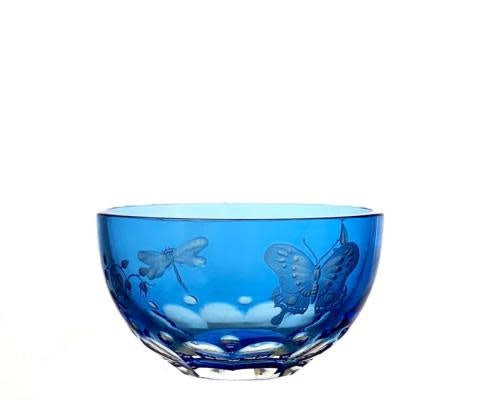 Varga Crystal Bowl | Springtime Sky Blue 4.5in