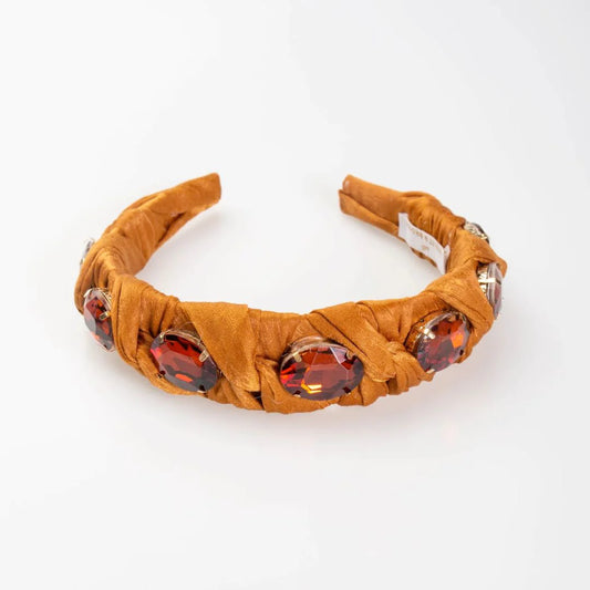 Crystal Knotted Crown | Bronze