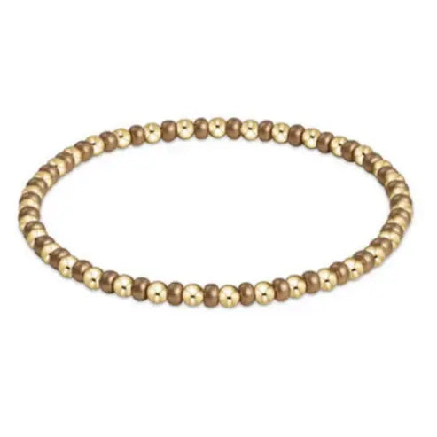 Hope Grateful Bracelet | Gold Luster