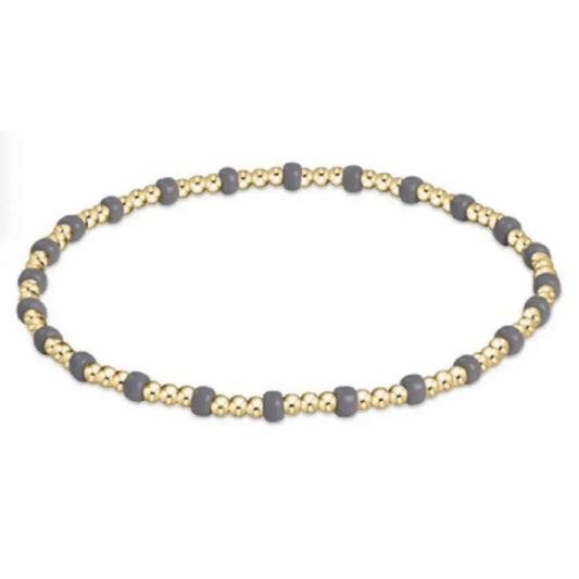 Hope Gold Sincerity Bracelet | Grey