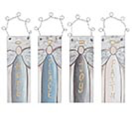 Tall Angel Ornament Assorted Message