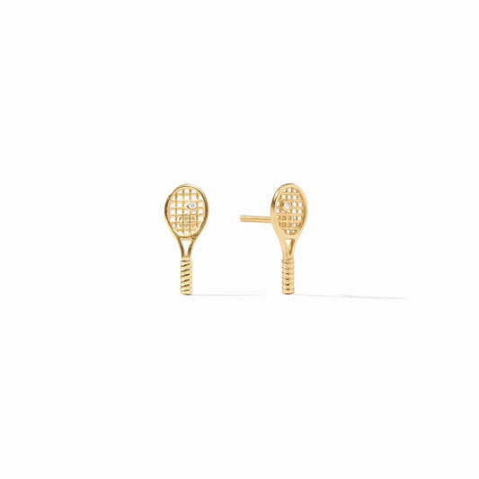Tennis Racquet Stud Earrings