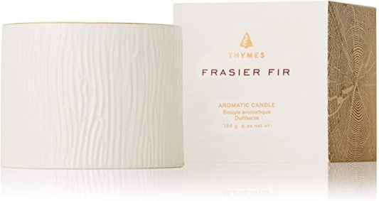 Frasier Fir Gilded Ceramic Candle | 6oz