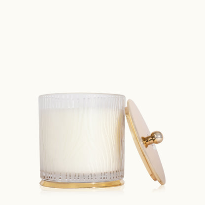 Frasier Fir Frosted Wood Grain Candle | 16oz