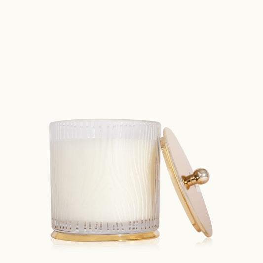 Frasier Fir Frosted Wood Grain Candle | 16oz