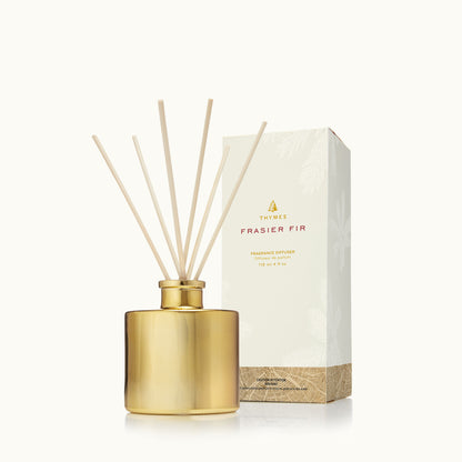 Frasier Fir Reed Diffuser | Gilded Gold Petite