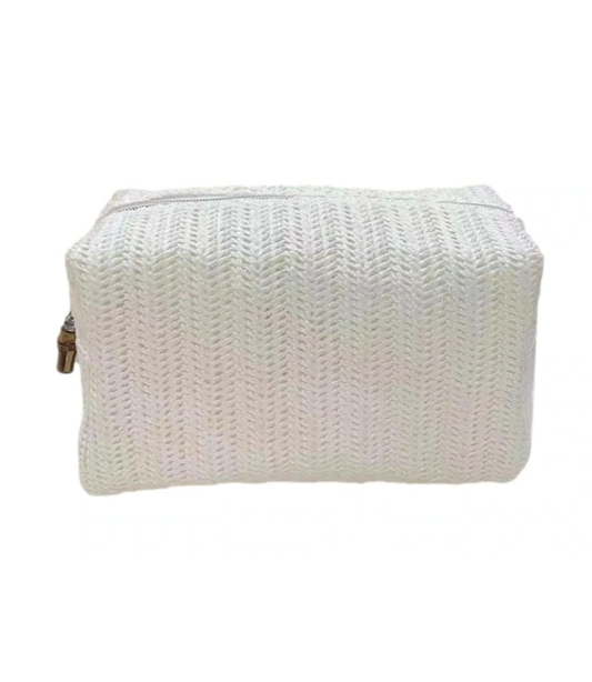 On Board Bag Cosmetic Bag | Straw White