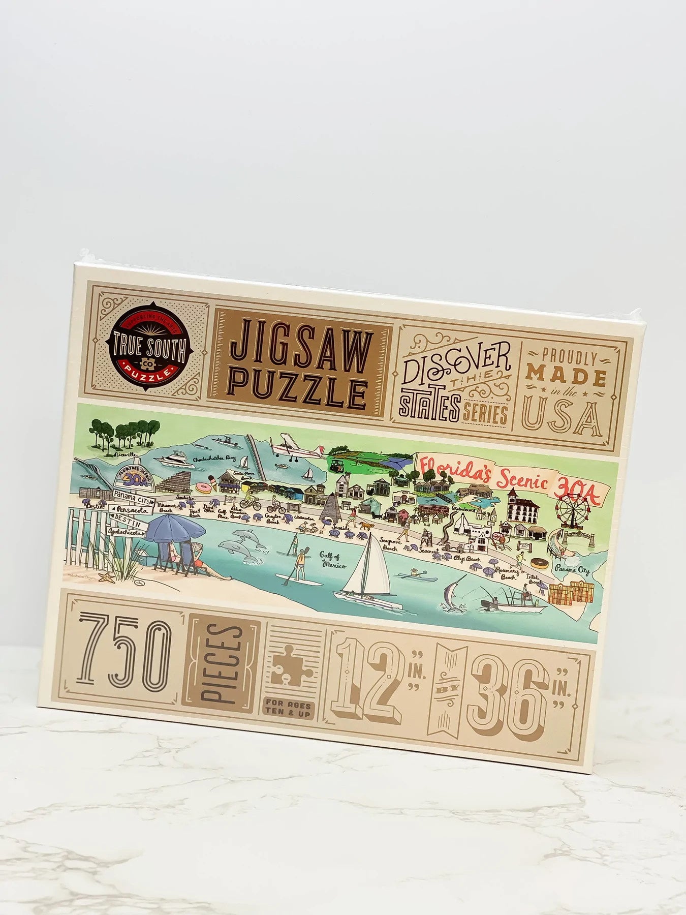 Florida 30A 750 Piece Puzzle