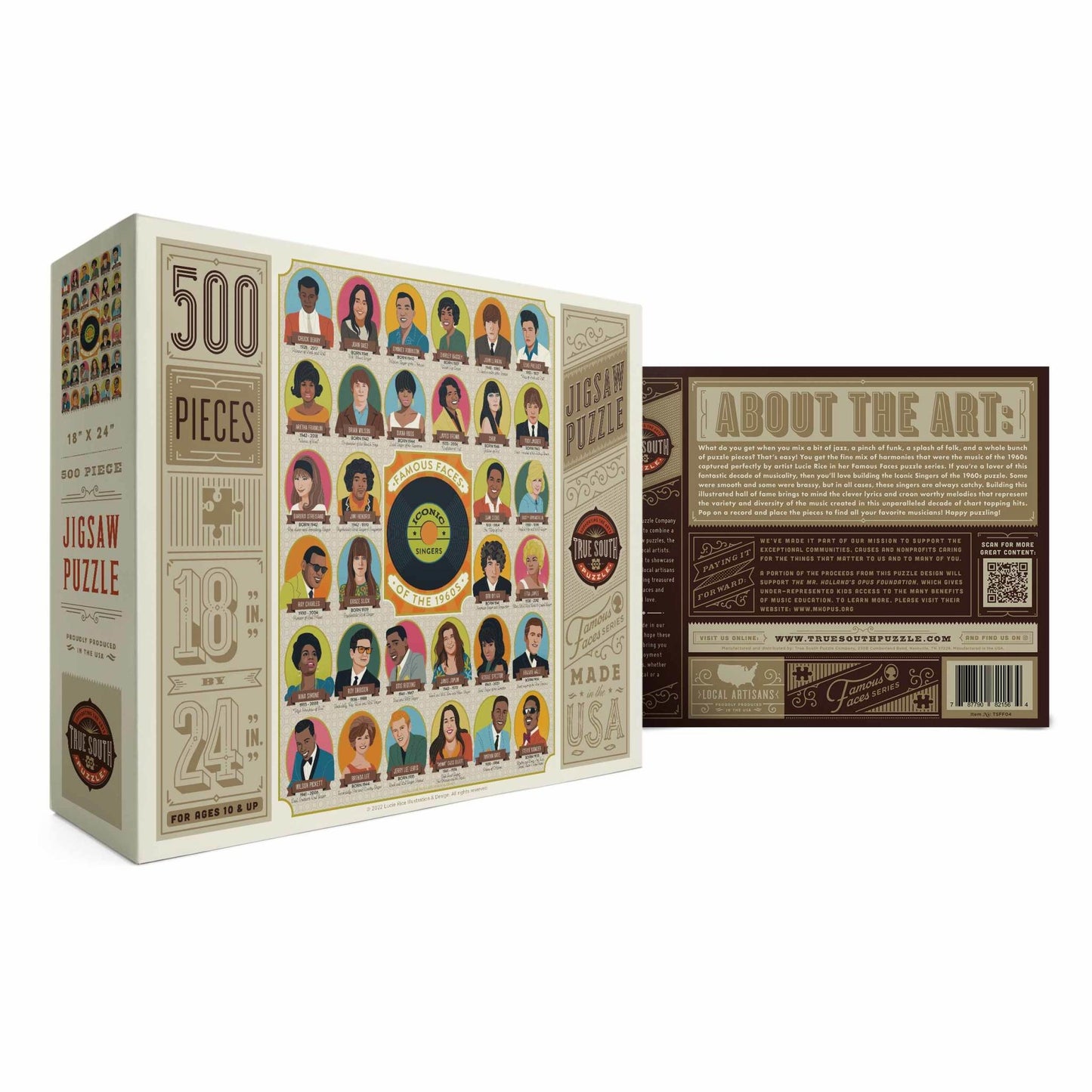 Puzzle  | Iconic Singers of the 1960's