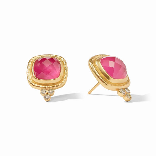 Tudor Stud-Iridescent Raspberry-OS