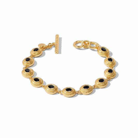 Tudor Tennis Bracelet | Obsidian Black