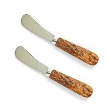 Rustic Bark Wood Spreader