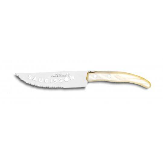Claude Dozorme Acrylic Sausage Salami Knife |