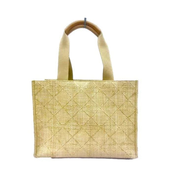 Luxe Bali Straw Tote Bag | Cane Sand