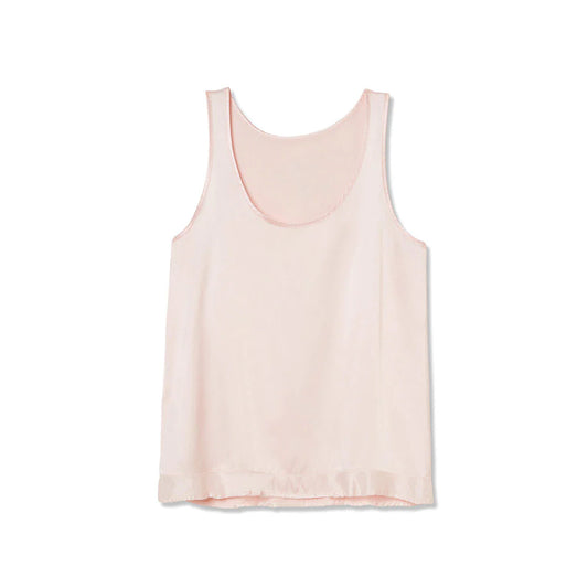 Willow Satin Ruffle Tank |