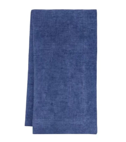 Linen Napkins Set of 4 | Solid Sea Blue 20x20in