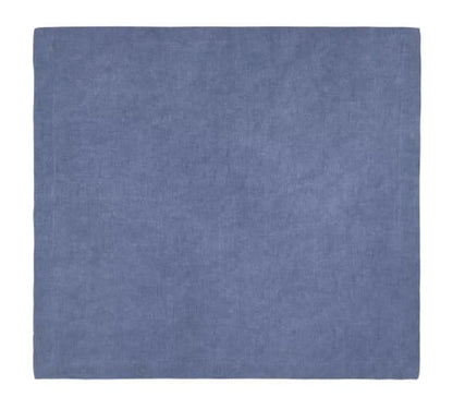 Linen Napkins Set of 4 | Solid Sea Blue 20x20in