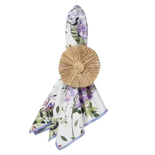 Floral Napkins Set of 4 | Lilac + Sage 20x20in
