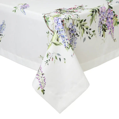Floral Tablecloth | Lilac + Sage 70x70in