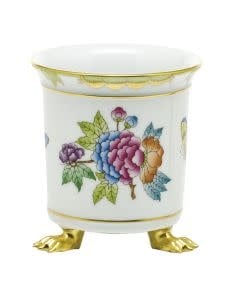 Herend Queen Victoria Mini Cachepot with Feet | 4in