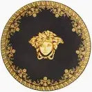 Versace I Love Baroque Plate | 4in Nero