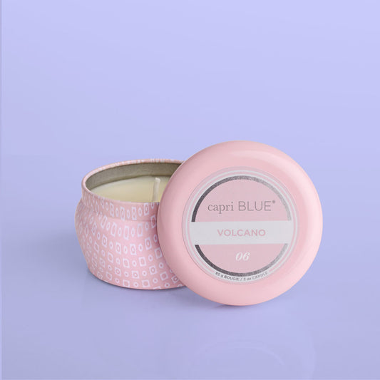 CapriBlue Volcano Candle | Bubblegum Pink Mini Tin 3oz