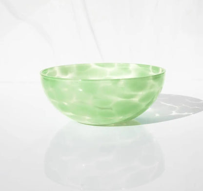 Hand Blown Fritsy Gather Bowl  | 12oz