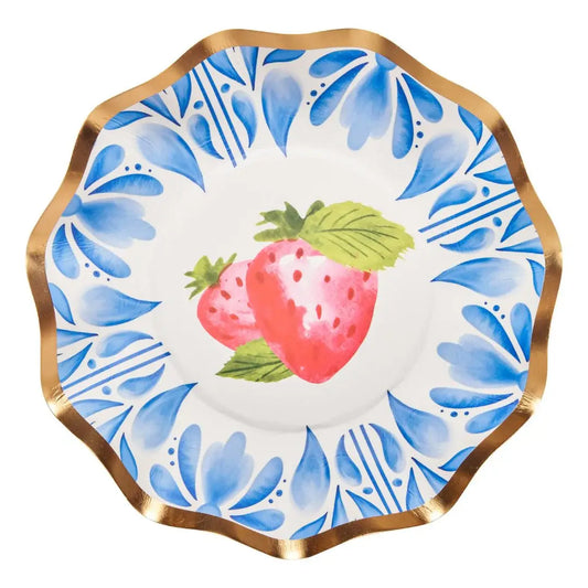 Bleu Strawberries Appetizer Dessert Bowl | 6.5in