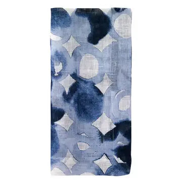 Bodrum Watermark Napkins Set of 4 | 22in Blue