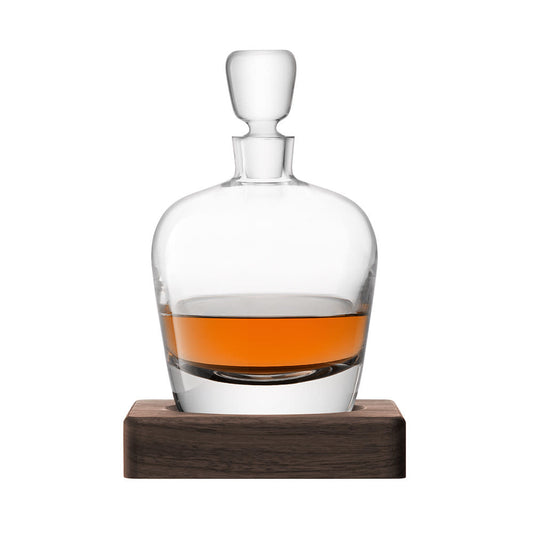 Whiskey Arran Decanter & Walnut Base