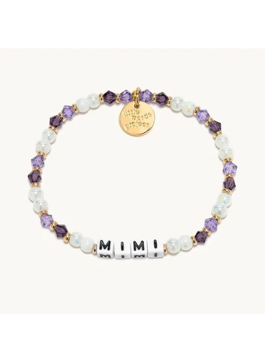 Mimi Passionate Purple Stretch Bracelet