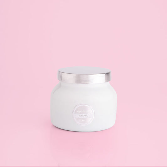 CapriBlue Volcano Candle | White Petite Jar 8oz