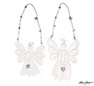 White Angel Ornament