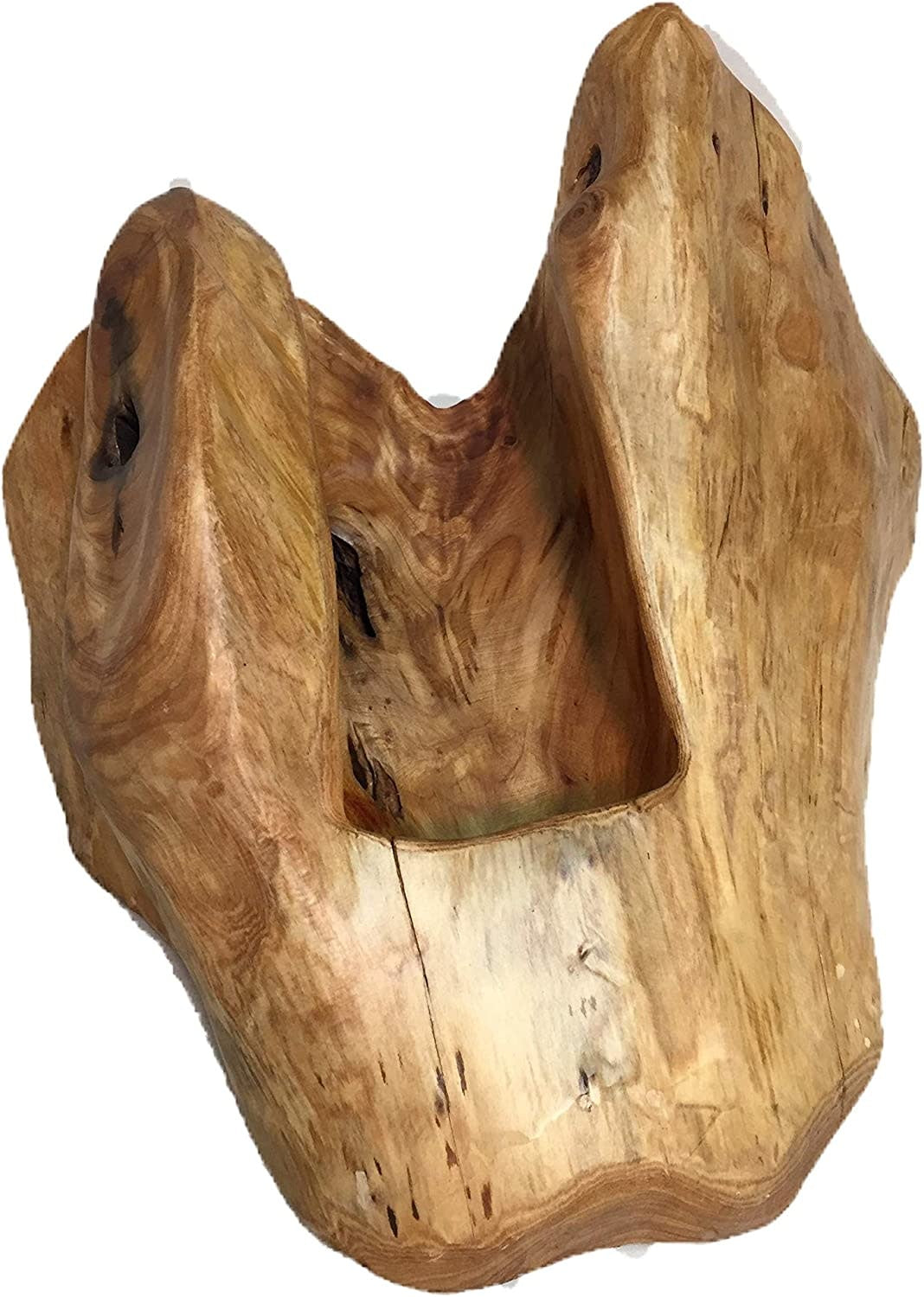 Wood Root Stump Wine Holder | 1 Bottle Wall Mount