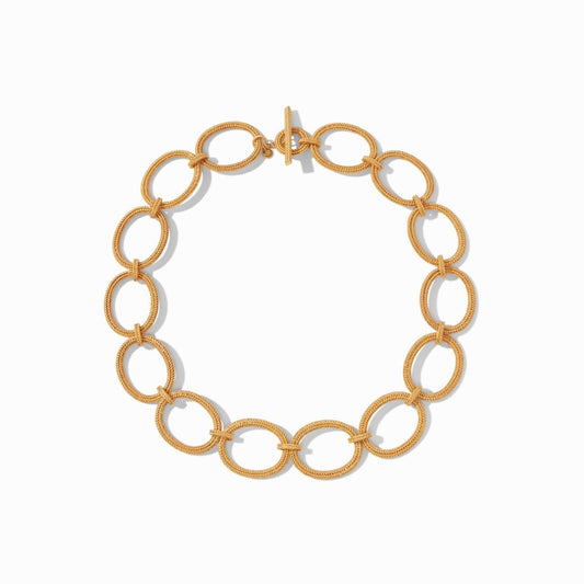 Windsor Link Necklace Gold