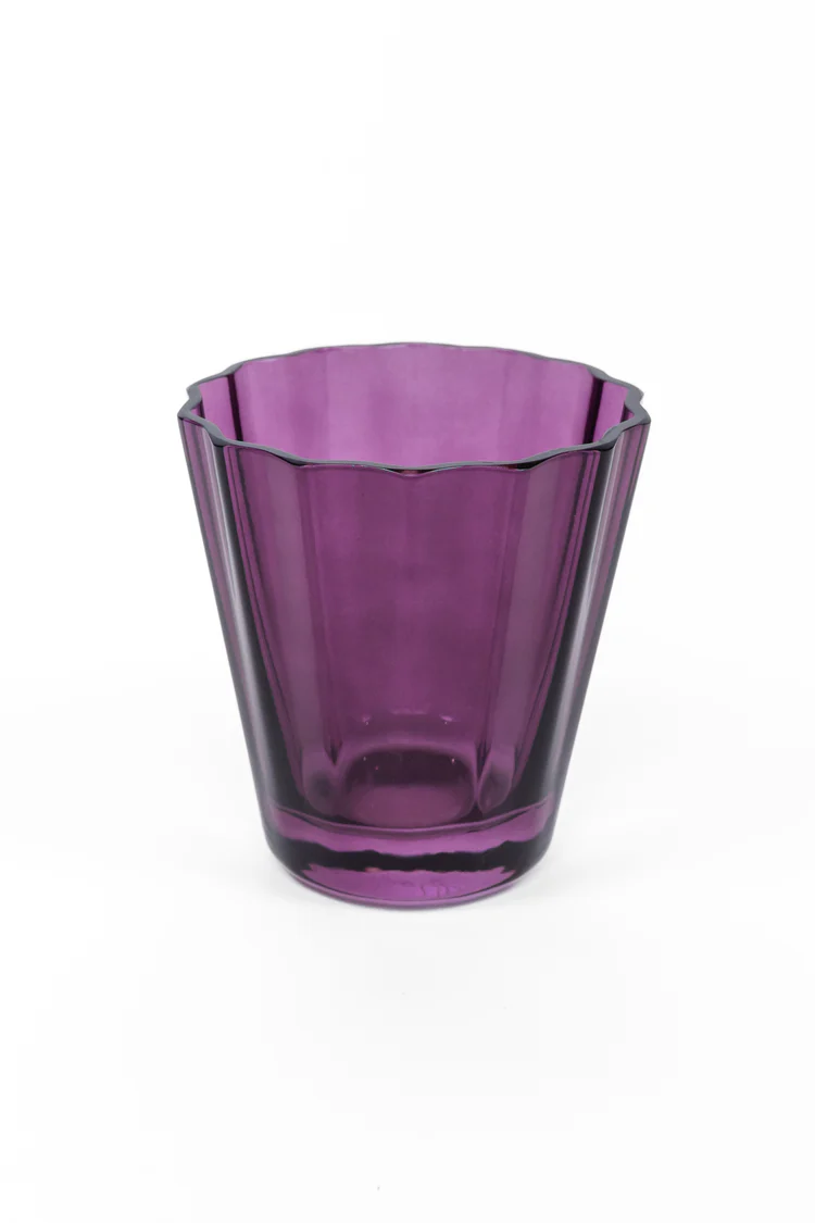 Estelle Colored Low Ball Glass
