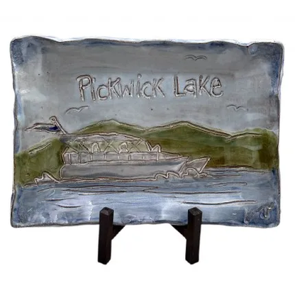 Dixie Pottery Handmade Tray | 6x10in
