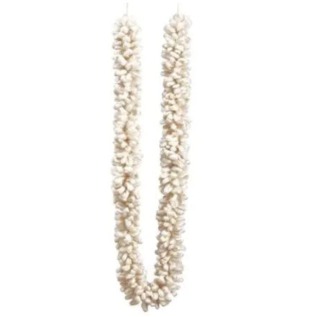 Yarn Ball Garland | White 6in