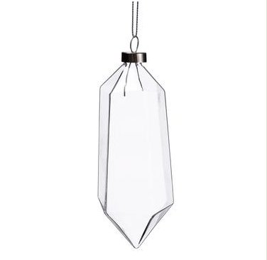 Crystal Shape Ornament | 5.25in