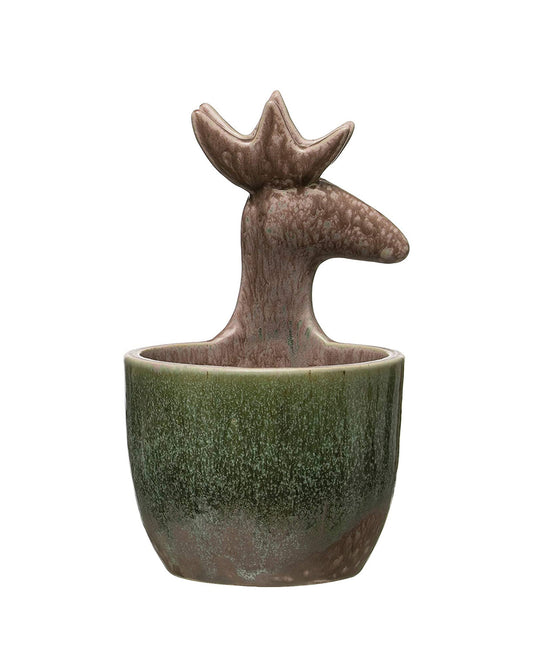 5x9 Stoneware Deer