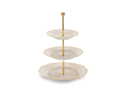 Ginori 1735 Oriente Italiano Meringa 3 Tier Stand | 265cm