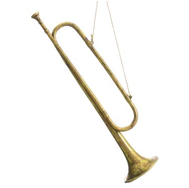 Trumpet Ornament 21"