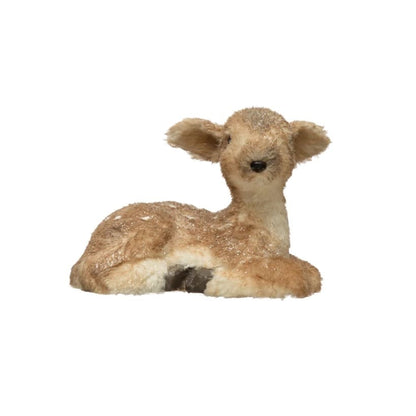 Faux Fur Deer Fawn | Standing 12.25in