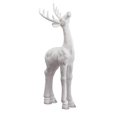 Standing Reindeer | White 39.5in