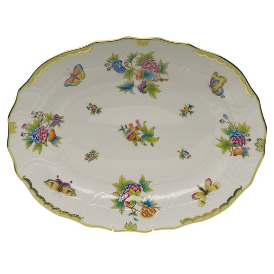 Herend Queen Victoria Oval Platter | 17in