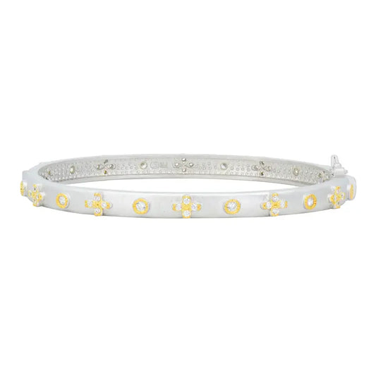 Clover Hinge Bangle