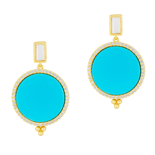 Candy Drop Flat Earring