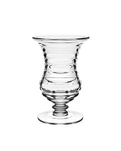 William Yeoward Crystal Country Ripples Footed Vase | 8.5in