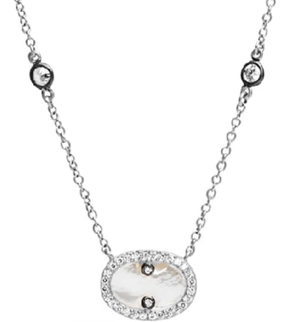 Hint of Sparkle Gold Pendant Necklace
