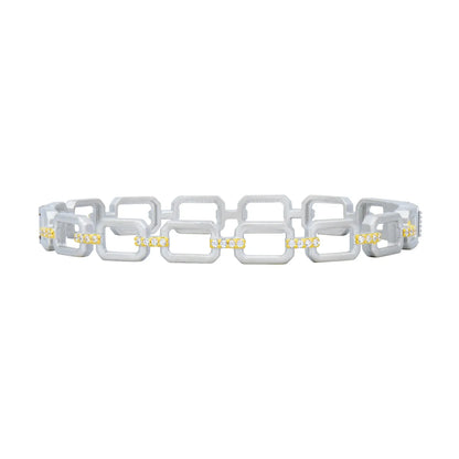 Chain Link Hinged Bangle